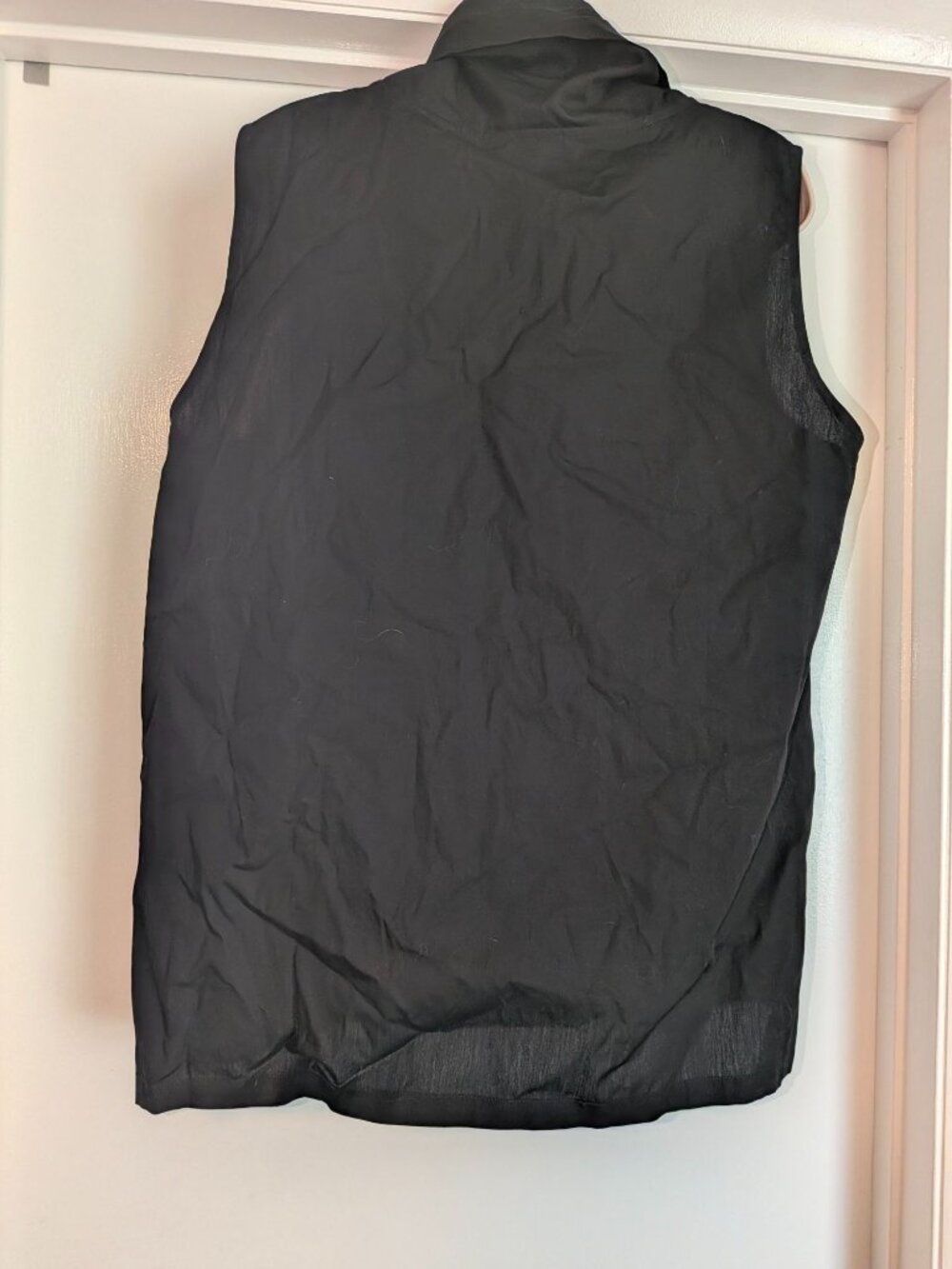 Marcella Marcy Sleeveless Top Collared NWT black XL Women's - Picture 3 of 8